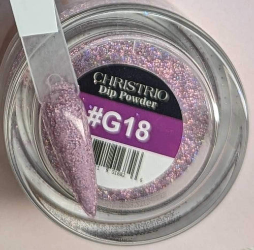 Polydip Glitter #18 - Ongles Elaine Lemay 