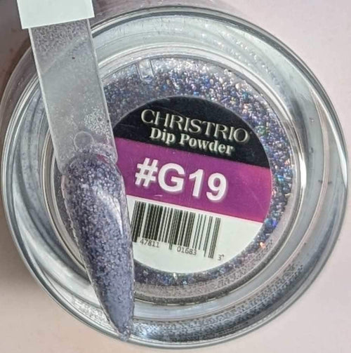 Polydip Glitter #19 - Ongles Elaine Lemay 
