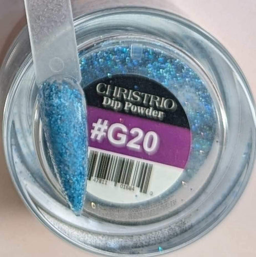 Polydip Glitter #20 - Ongles Elaine Lemay 