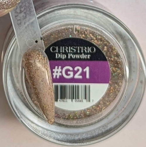 Polydip Glitter #21 - Ongles Elaine Lemay 