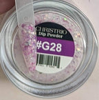 Polydip Glitter #28 - Ongles Elaine Lemay 