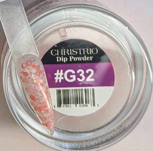 Polydip Glitter #32 - Ongles Elaine Lemay 