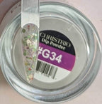 Polydip Glitter #34 - Ongles Elaine Lemay 