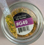 Polydip Glitter #49 - Ongles Elaine Lemay 