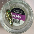 Polydip Glitter #45 - Ongles Elaine Lemay 