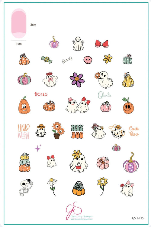 CJS-H-115 Hey Boo - Ongles Elaine Lemay 