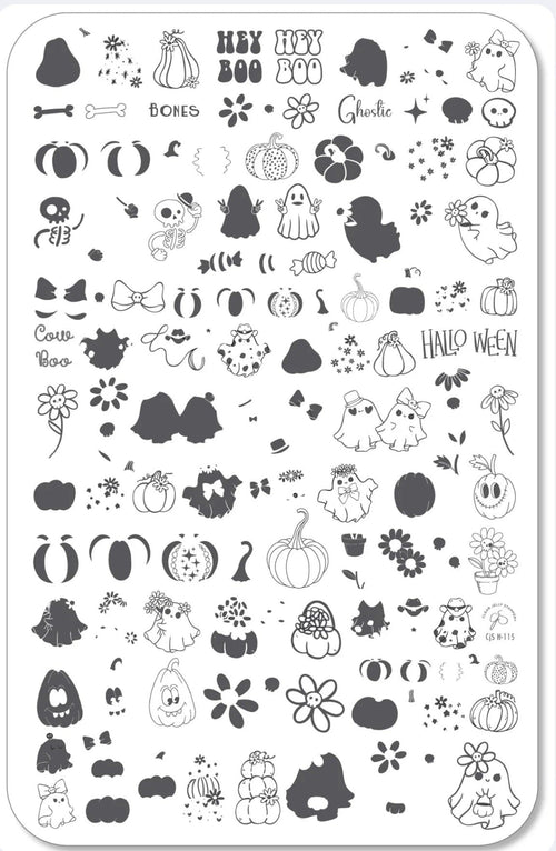 CJS-H-115 Hey Boo - Ongles Elaine Lemay 