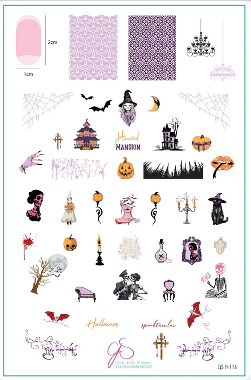 CJS-H-116 Spooktacular - Ongles Elaine Lemay 