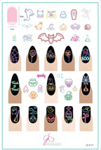 CJS-H-117 Neon Nightmares - Ongles Elaine Lemay 