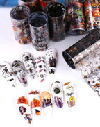 Foil Halloween 2024 - Ongles Elaine Lemay 