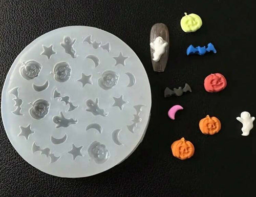 Moule 3D Halloween - Ongles Elaine Lemay 