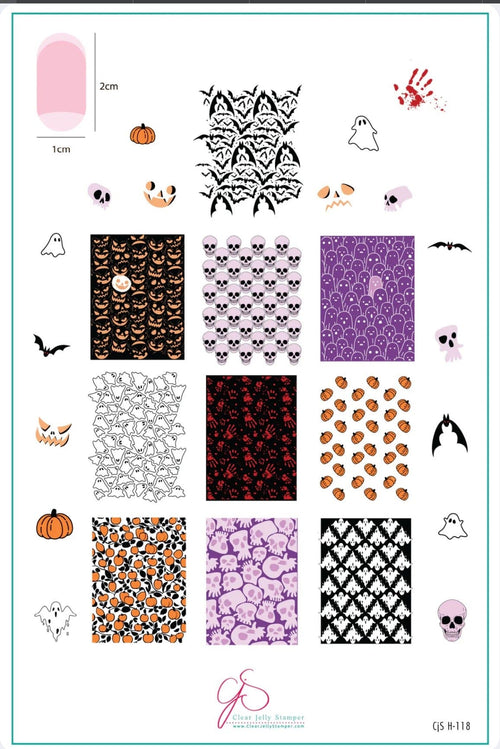 CJS-H-118 Wallpaper Skeletons - Ongles Elaine Lemay 
