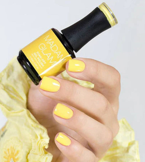 Bright Honey - Ongles Elaine Lemay 