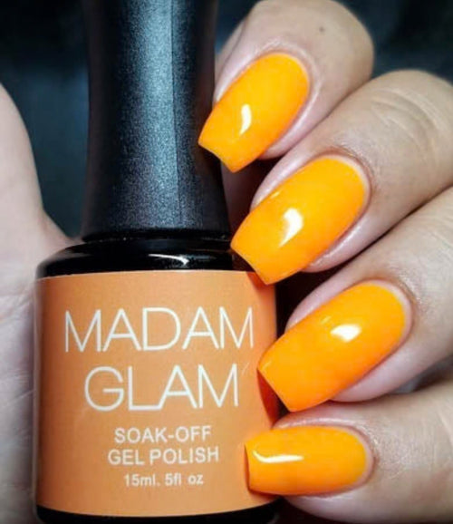 Screaming Summer - Ongles Elaine Lemay 