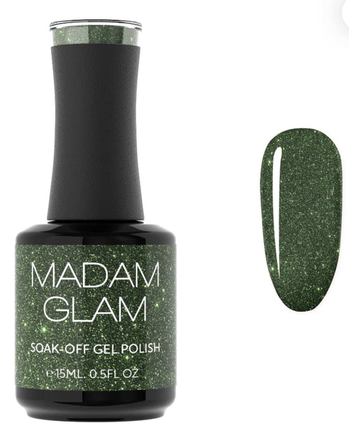 Enchanted Green - Ongles Elaine Lemay 