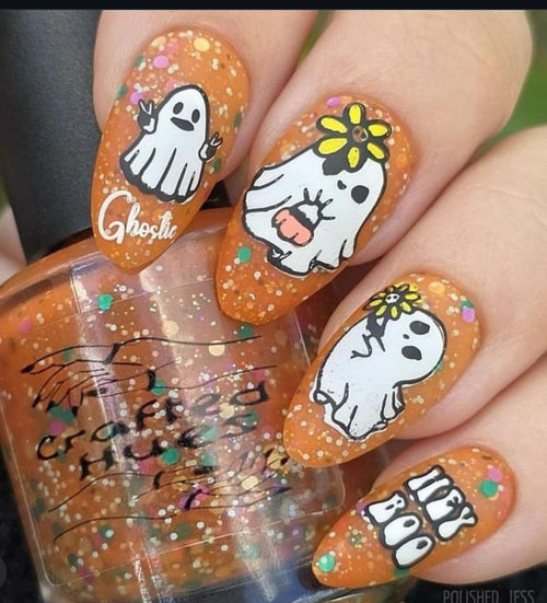 CJS-H-115 Hey Boo - Ongles Elaine Lemay 