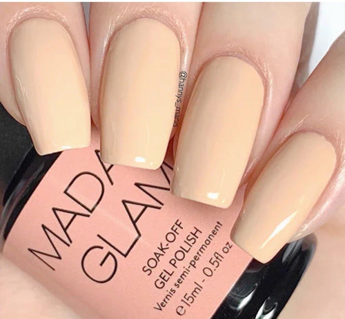 Beige Rose - Ongles Elaine Lemay 