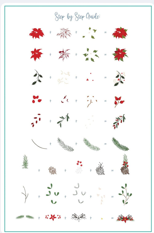 CJS-C-90 Merry Mistletoe Moments - Ongles Elaine Lemay 