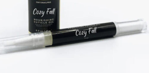 Huile à cuticules Onyx Cozy Fall - Ongles Elaine Lemay 
