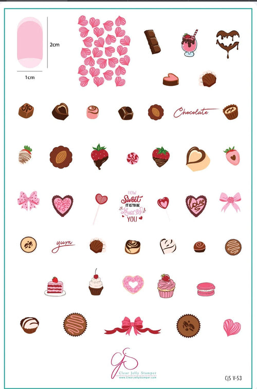 CJS-V-53 Sugar Rush - Ongles Elaine Lemay 