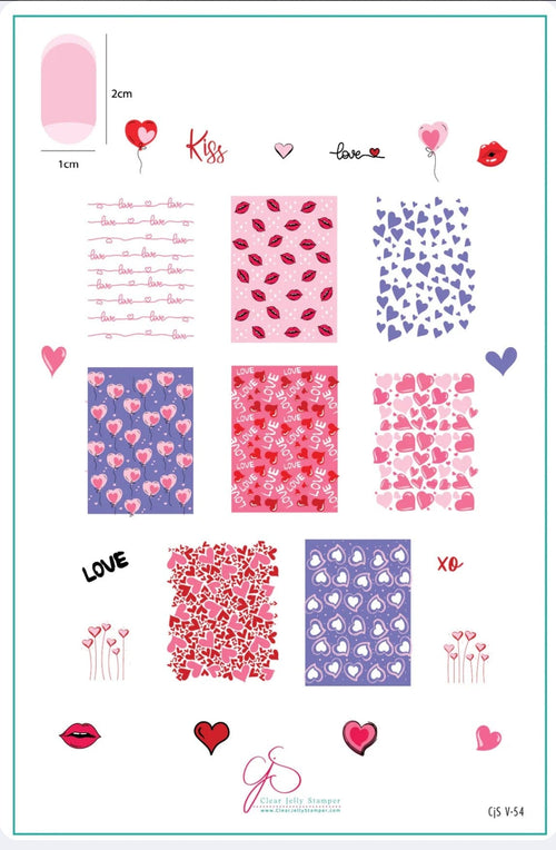 CJS-V-54 Lovestruck - Ongles Elaine Lemay 
