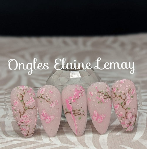 CJS-LC-69 Sakura - Ongles Elaine Lemay 