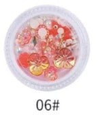 Bijoux 3D fleurs #6 - Ongles Elaine Lemay 