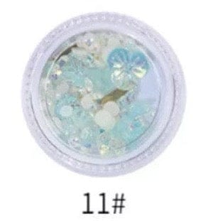 Bijoux 3D fleurs #11 - Ongles Elaine Lemay 