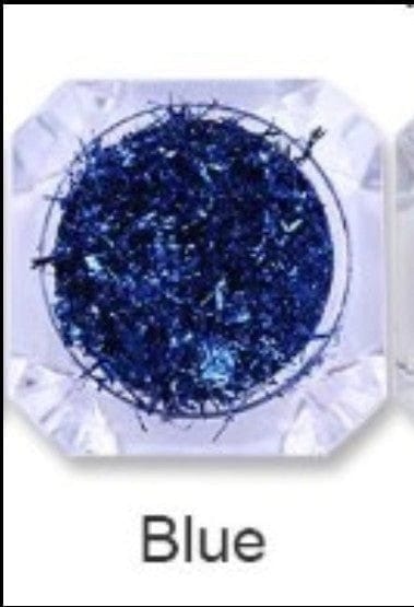 Cheveux d'ange Bleu - Ongles Elaine Lemay 