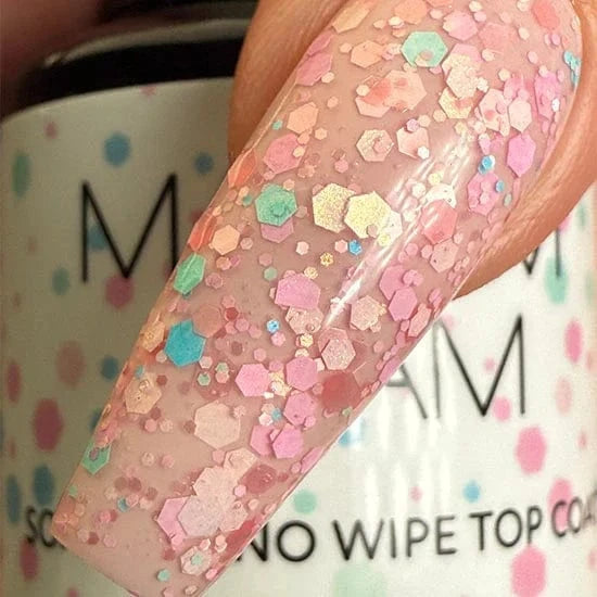 Top coat Love Sprinkles - Ongles Elaine Lemay 