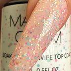 Top coat Glam Sprinkles - Ongles Elaine Lemay 