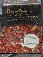 Tombe en amour avec l'automne - Ongles Elaine Lemay 