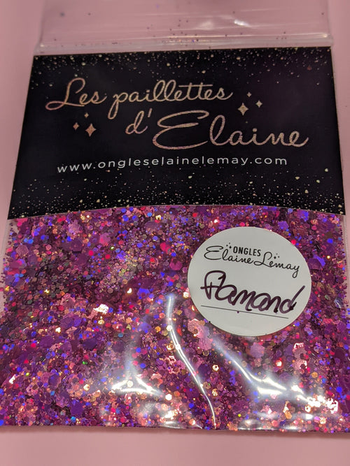 Flamant - Ongles Elaine Lemay 