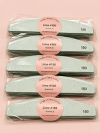 Abrasifs pour lime en métal pqt de 25 grain 180 - Ongles Elaine Lemay