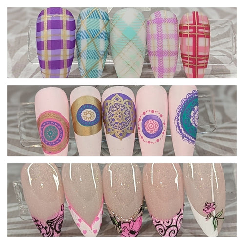 Atelier de Stamping - Ongles Elaine Lemay