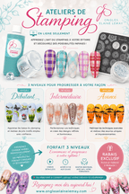 Atelier de Stamping - Ongles Elaine Lemay