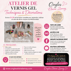 Atelier de vernis gel - Ongles Elaine Lemay