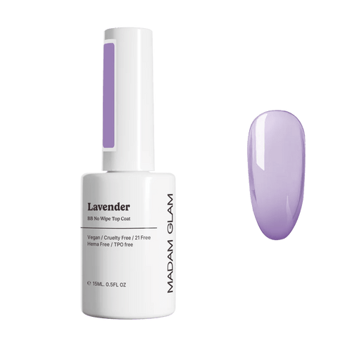 BB Lavander Top coat - Ongles Elaine Lemay