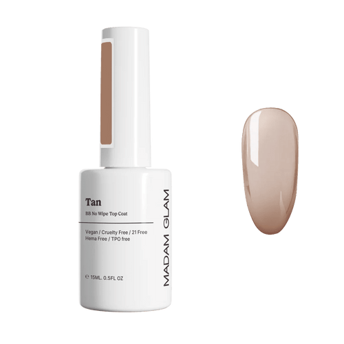 BB Tan Top coat - Ongles Elaine Lemay