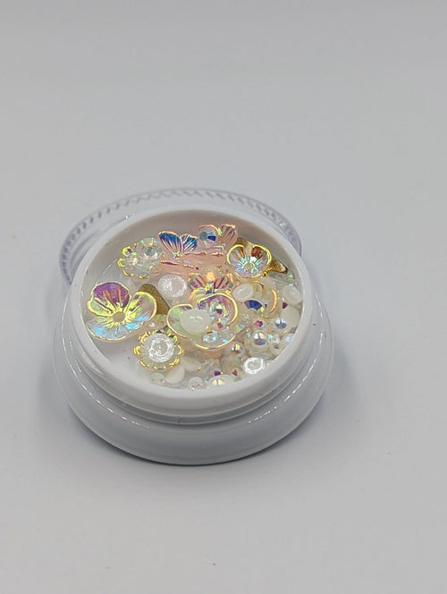 Bijoux 3D fleurs 10 - Ongles Elaine Lemay