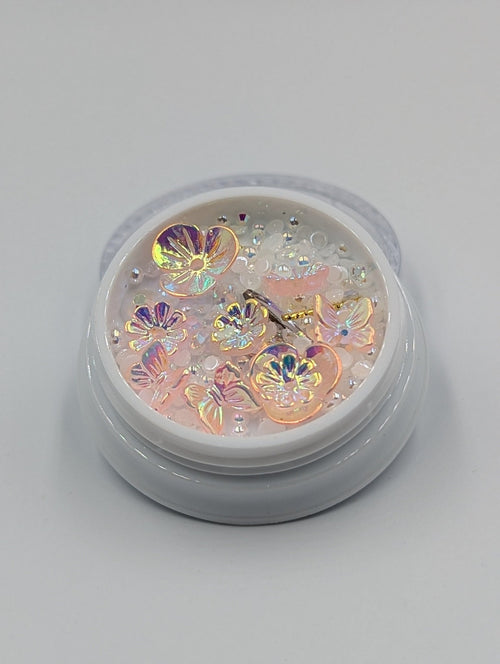 Bijoux 3D fleurs 12 - Ongles Elaine Lemay