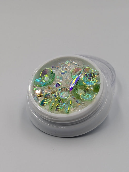 Bijoux 3D fleurs 9 - Ongles Elaine Lemay