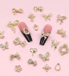 Bijoux 3D or paquet de 30 - Ongles Elaine Lemay