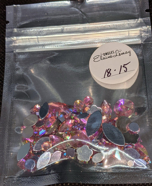 Bijoux mix 18-15 - Ongles Elaine Lemay