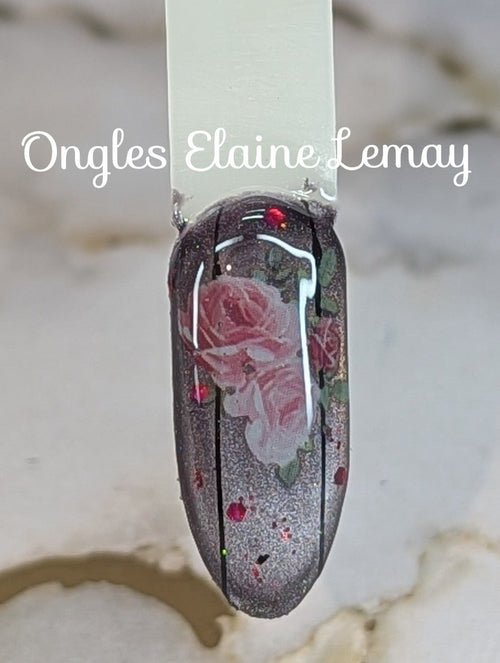 Bitter Chocolate - Ongles Elaine Lemay