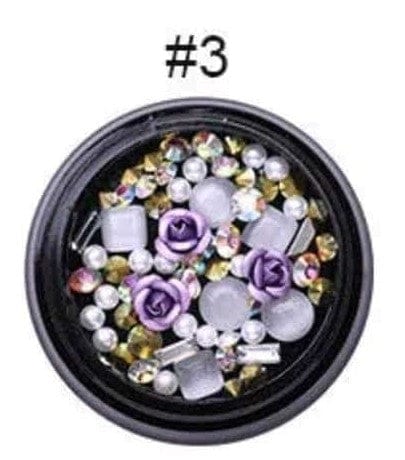 Boite à surprise roses 3 - Ongles Elaine Lemay