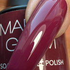 Bordeaux Suit - Ongles Elaine Lemay
