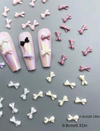 Boucles noeud français pqt de 20 - Ongles Elaine Lemay