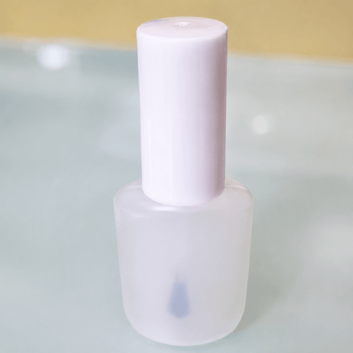 Bouteille résine vide avec pinceau - Ongles Elaine Lemay