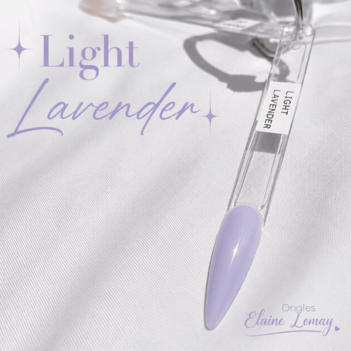 Builder gel Light Lavender en pot 15g - Ongles Elaine Lemay